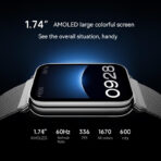 Xiaomi Smart Band 8 Pro NFC 1.74" AMOLED Screen Smart Watch - Image 4