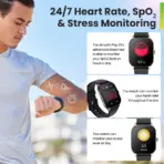 Amazfit Pop 3S AMOLED Bluetooth Calling Smart Watch (1 Year Dealer Warranty) - Image 9