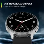 Amazfit Pop 3R AMOLED Bluetooth Calling Smart Watch (1 Year Dealer Warranty) - Image 2