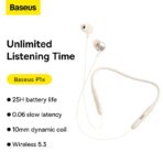 Baseus Bowie P1x Wireless Neckband WHITE