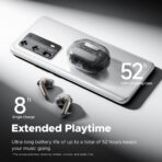 SoundPEATS Capsule 3 Pro Transparent Edition Latest Black (6 Months Dealer Warranty) - Image 2