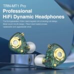 TRN MT1 Pro HiFi Dynamic In-Ear Earphone Bass Sports Music Headset - Image 2