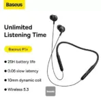 Baseus Bowie P1x Wireless Neckband WHITE - Image 5