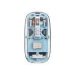WIWU Crystal Transparent Wireless Mouse 2.4G