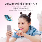 QCY T21 FairyBuds True Wireless Earbuds - Image 3