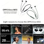 OPPO Enco M33 Wireless Earphone 45dB Active Noise Canceling - Image 2