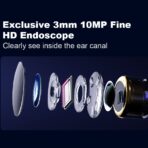 Bebird Note 5 Pro Ear Wax Removal Tool Camera Ear Cleaner with Light - Image 5