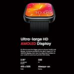 Zeblaze GTS 3 Plus Amoled Smartwatch - Image 5