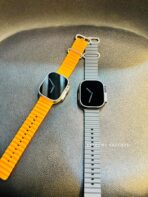 Apple Watch Ultra Design WIWU Premium Aluminum Smartwatch With Ocean Band Branded Original Imported limited - Image 18
