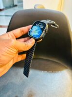 Apple Watch Ultra Design WIWU Premium Aluminum Smartwatch With Ocean Band Branded Original Imported limited - Image 7