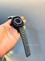 Apple Watch Ultra Design WIWU Premium Aluminum Smartwatch With Ocean Band Branded Original Imported limited - Image 12