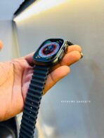 Apple Watch Ultra Design WIWU Premium Aluminum Smartwatch With Ocean Band Branded Original Imported limited - Image 17