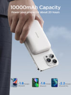 Joyroom 20W Mini Magnetic Wireless Power Bank 10000mAh JR-W020 - Image 3
