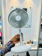 JISULIFE FA13P Fan 28 Hour Battery Upgraded Version Extendable Fan Version (8000mAh Large Capacity Rechargeable Fan) ORIGINAL - Image 22