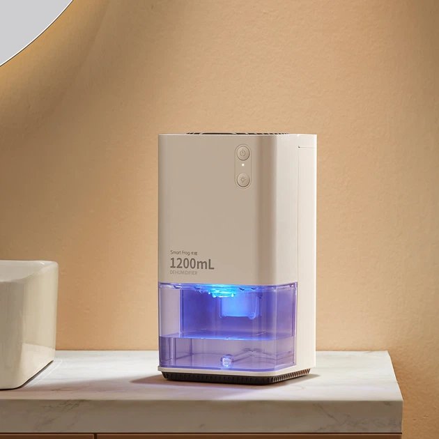 2024/04/380832242.jpg Xiaomi Youpin SmartFrog Desktop Dehumidifier 1200ML - Image 1