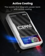 SHARGE ICEMAG Magnetic 10000mAh Active Cooling Power Bank - Image 6