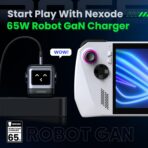 Ugreen Uno Charger 65W Robot GaN USB C Charger 1 USB-A and 2 USB-C Ports - Image 7