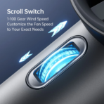 JisuLife Handheld Fan Pro1S - 5000mAh Battery - Image 6