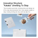 Xiaomi Mijia Push Clip Stapler Reusable Binder with 168 Refills - Image 3