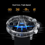 Kieslect KR2 Calling 1.43" FHD AMOLED Smart Watch (12 Months Dealer Warranty) - Image 3