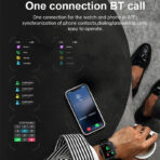 IMIKI ST1 Calling AMOLED Smartwatch (6 Months Dealer Warranty) - Image 4