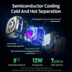 Plextone EX2 Ultra RGB Magnetic Radiator Phone Cooler - Image 3