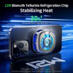 Plextone EX2 Ultra RGB Magnetic Radiator Phone Cooler - Image 2