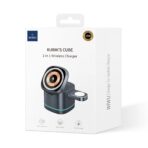 WiWU RUBIK’S CUBE 3 in 1 Wireless Charger (Wi-W024) - Image 2