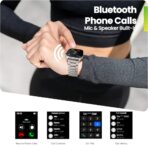 Amazfit Pop 3S Smart Watch Metalic Version Stainless Steel - Image 4