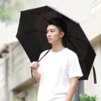 Xiaomi Mechanical Youpin Transparent Handle Automatic Protection Umbrella Original - Image 12