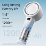 Plextone F2 Handheld Fan 5 Gears With Display - Image 8