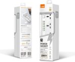 LDNIO 5 AC Outlets Universal Power Strip 6 USB Charging Port (SC5614) - Image 3