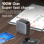 LDNIO 100W GaN Super Fast Charger (Q408)