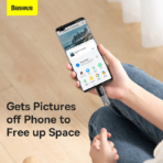 Baseus Ingenuity Series Mini OTG Adaptor Type-C to USB A 3.1 - Image 5