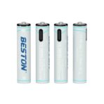 Beston AAA Lithium Rechargeable Battery Type-C Charging Port (4Pcs Pack) Original - Image 2