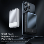 Mcdodo Amblight 10000mAh 20W Good Touch Magnetic Wireless Power Bank (MC-426) - Image 2
