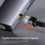 Baseus Starjoy/Metal Gleam Series 11 in 1 Type-C HUB Adapter - Image 3