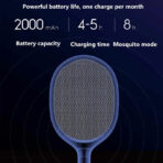 Xiaomi Solove P1 Electric Mosquito Swatter Bat - Image 5
