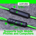 Plextone G30 In-Ear Gaming earphones with Noise Cancelling Mic - Image 5