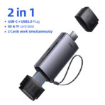 Baseus Airjoy USB-A & Type-C to SD/TF Card Reader