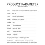 Beston AA Lithium Rechargeable Battery Type-C Charging Port (4Pcs Pack) Original - Image 5