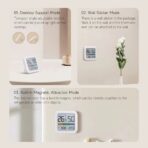 Xiaomi MIIIW Comfort Temperature and Humidity Clock - Image 6