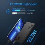 Baseus 22.5W 10000mAh Quick Charge PowerBank Metal Series Adaman Original - Image 6