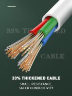 LDNIO 2500W 4 Socket with 4 USB Port Power Strip SC4408 Switch - Image 15