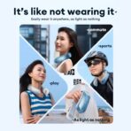 RTAKO BP626 Five-core Neck Hanging Cooling Fan 4000mAh Battery - Image 4