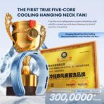 RTAKO BP626 Five-core Neck Hanging Cooling Fan 4000mAh Battery - Image 6