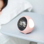 Xiaomi Mijia Cute Expression Pixel Alarm Clock Multi Function Digital LED Voice Controlled Light Bedside Thermometer Clock - Image 3