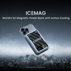 SHARGE ICEMAG Magnetic 10000mAh Active Cooling Power Bank