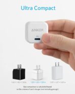 Anker PowerPort III 20W Cube Charger with USB C to USB C Cable - Image 2