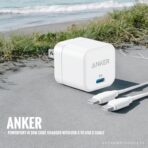 Anker PowerPort III 20W Cube Charger with USB C to USB C Cable
